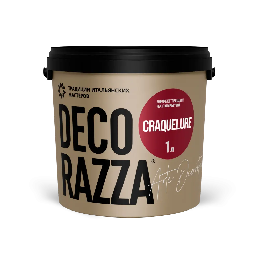 Лак Decorazza Craquelure с эффектом трещин