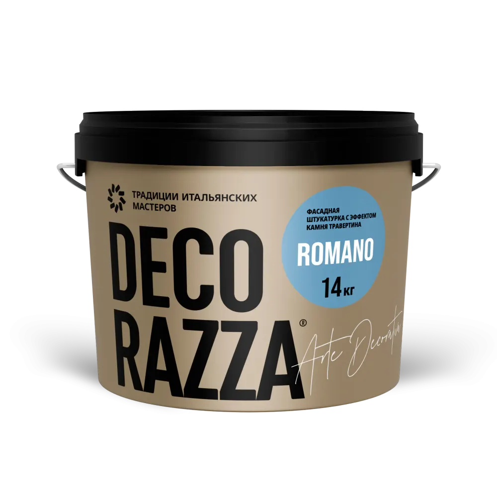 Фактурная штукатурка Decorazza Romano