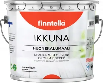 Краска для окон и дверей Finntella Ikkuna White