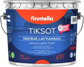 Тиксотропная краска Finntella Tiksot