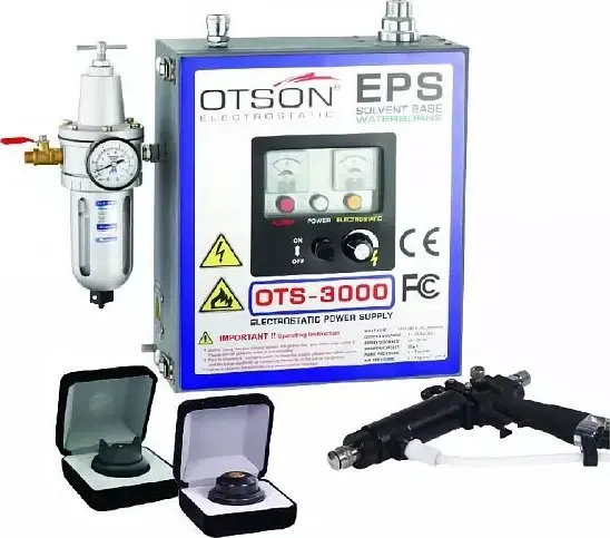 OTS-3000-SL-B ручной электростатический к/р OTSON, плоское сопло, 10 м