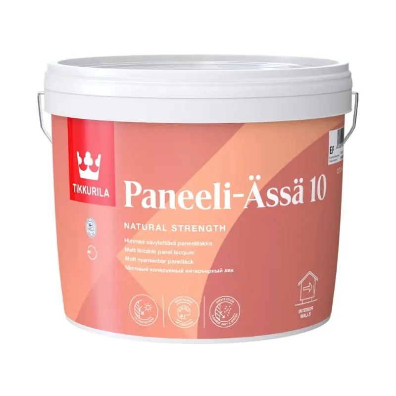 Лак для панелей Tikkurila Paneeli-Ässä 10