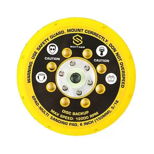 Мягкая опора SCH-01-150SD-SS-5/16 для шлифовальной машинки Schtaer (150 мм, 15 отверстий)