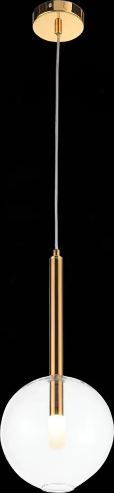 SL1054.203.01 Светильник подвесной ST-Luce Золотистый/Прозрачный G9 1*5W SOFIO