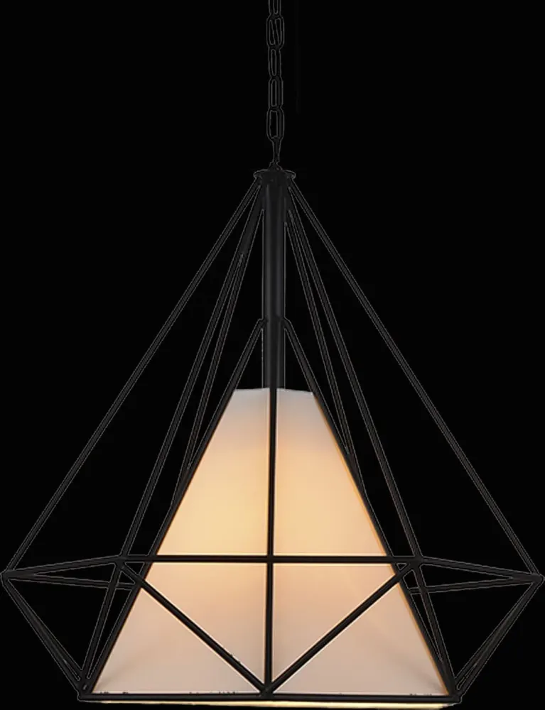 SL233.443.01 Светильник подвесной ST-Luce Черный/Черный, Белый E27 1*60W PALIEDRO