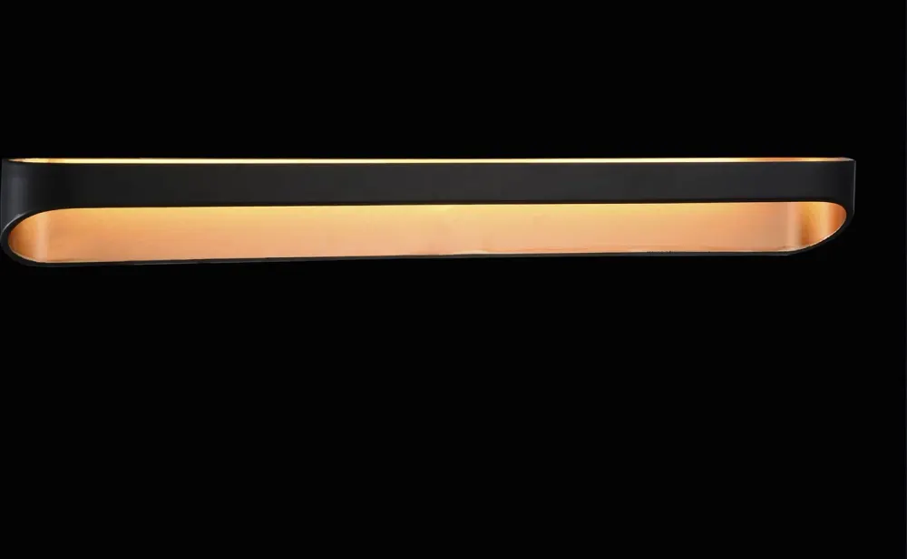 SL582.411.01 Светильник настенный ST-Luce Черный, Золото/Черный, Золото LED 1*18W 4000K Настенные светильники