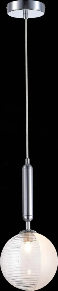 SLE1096-103-01 Подвес Хром/Прозрачный G9 LED 1*5W AVEIRO