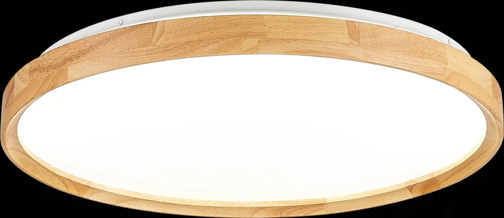 SLE201382-01 Светильник потолочный Светлое дерево/Белый LED 1*40W 3000K/4000K/6000K DELIA