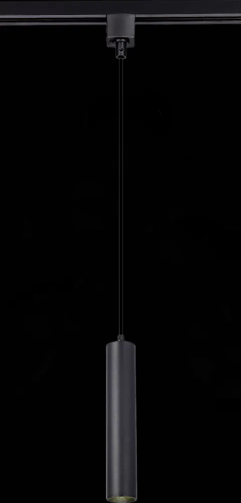 ST151.406.01 Светильник трековый Черный GU10 1*50W IP20 D54xH290 220V Без ламп BASE