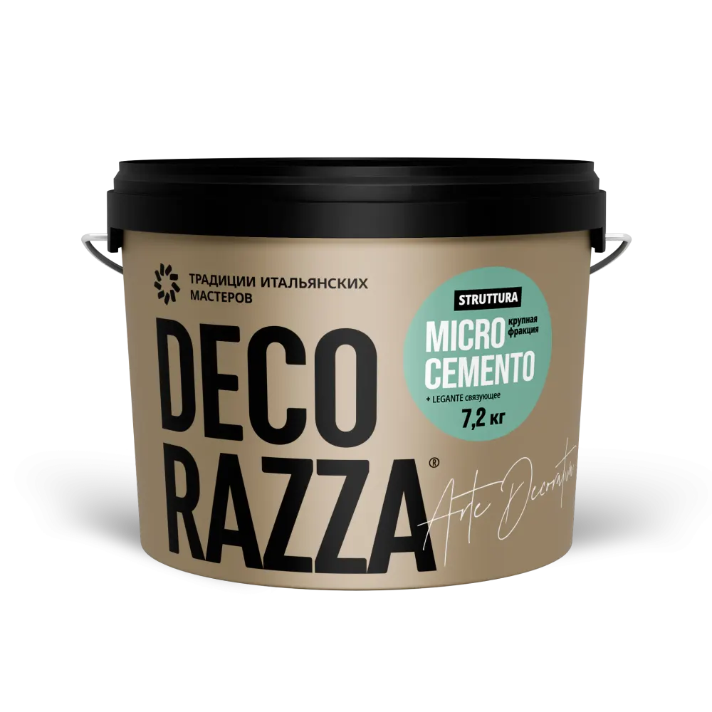 Микроцемент Decorazza Struttura + Legante крупная фракция