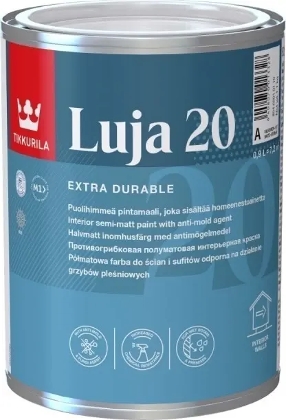 Полуматовая краска Tikkurila Luja 20