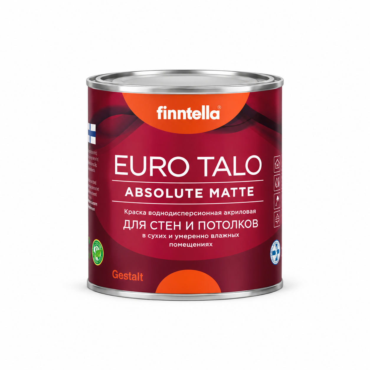 Моющаяся краска для стен Finntella Euro Talo