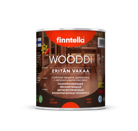 Finntella WOODDI: Антисептик-пропитка для дерева, которая защищает изнутри